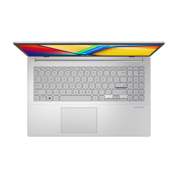 Лаптоп ASUS Vivobook Go 15 E1504FA-BQ2871NA - 15.6" IPS Full HD, AMD Ryzen 5 40, 16GB LPDDR5, 512GB SSD - Сребрист