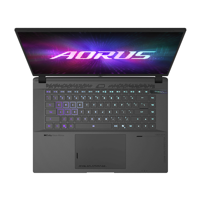 Лаптоп GIGABYTE AORUS MASTER 16 6YJ - 16" inch OLED, AMD Ryzen 9 9955HX3D, 32GB DDR5, 1TB SSD, RTX 5080, Windows 11 Pro, Черен