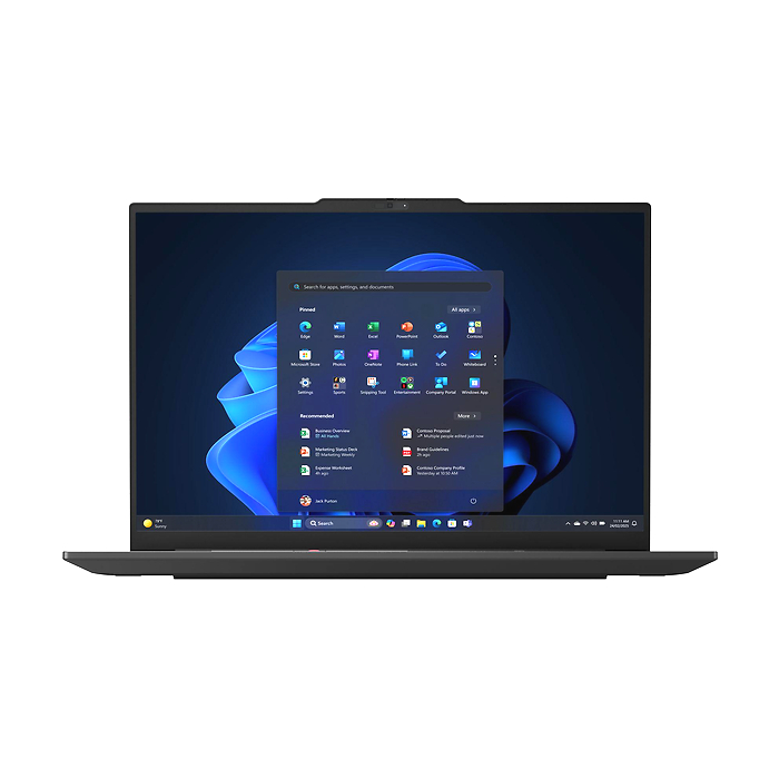 Лаптоп Lenovo ThinkPad E16 G3 - 16" IPS WUXGA (1920x1200), Intel Core Ultra 7 255H, 16C (up to 5.1GHz, 24MB), 32GB DDR5-5600, 1TB SSD, Черен